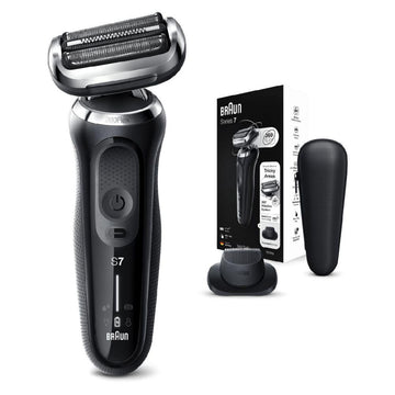Series 7 70-N1200S Electric Shaver For Men With Precision Trimmer, Silver